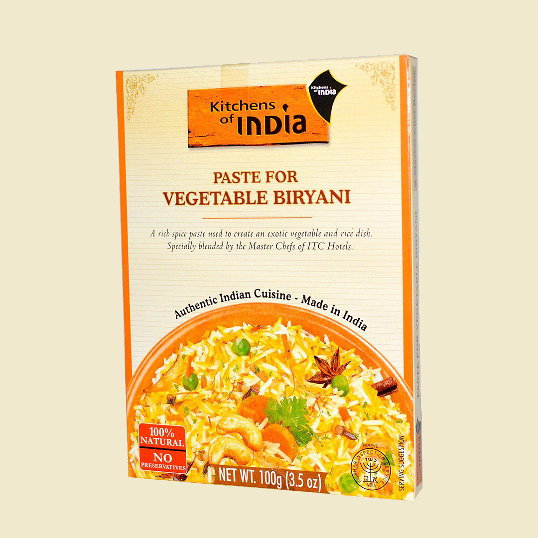 KOI Vegetable Biryani Paste 12 X 100 g Restaurant Supplier